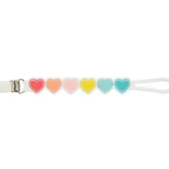 Shop All|Mud Pie - Heart Silicone Pacy Strap - cutbabycare.com | baby boutique & care hub