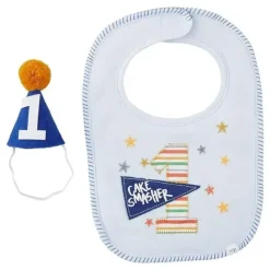 Shop All|Mud Pie - Pennant Boy Cake Smashing Set - cutbabycare.com | baby boutique & care hub