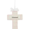 Shop All|Mud Pie - Pink Ceramic Keepsake Cross - cutbabycare.com | baby boutique & care hub