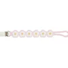 Shop All|Mud Pie - Pink Daisy Pacy Strap - cutbabycare.com | baby boutique & care hub