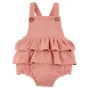 Shop All|Mud Pie - Pink Ruffle Bubble, 0-3 Months - cutbabycare.com | baby boutique & care hub