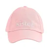 Shop All|Mud Pie - Sister Baseball Hat 2T/5T - cutbabycare.com | baby boutique & care hub