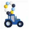 Shop All|Mud Pie - Tractor Silicone Teethers, Blue - cutbabycare.com | baby boutique & care hub