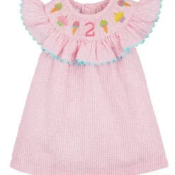 Shop All|Mud Pie - Two Smocked Dress 2T - cutbabycare.com | baby boutique & care hub