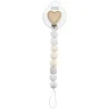 Shop All|Mud Pie - Wood And Silicone Pacy Clip Spinner, Heart - cutbabycare.com | baby boutique & care hub