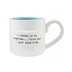 Shop All|Mud Pie Symptoms Mom Sentiment Mug - cutbabycare.com | baby boutique & care hub