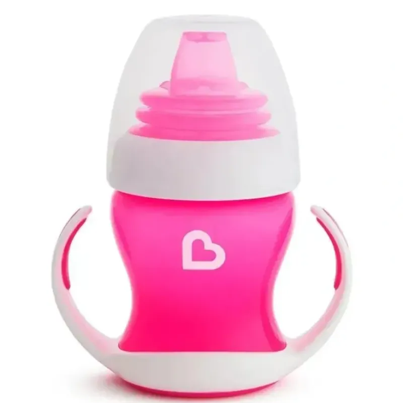 Shop All|Munchkin - Gentle 4Oz Transition Cup, Pink - cutbabycare.com | baby boutique & care hub