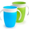 Health Safety|Munchkin - 2Pk Miracle 360° Trainer Cup, Blue/Green - cutbabycare.com | baby boutique & care hub
