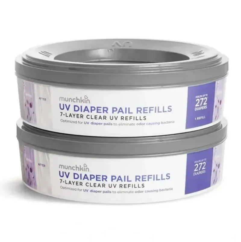Shop All|Munchkin - Uvc Diaper Pail Refill Rings - 2Pk - cutbabycare.com | baby boutique & care hub