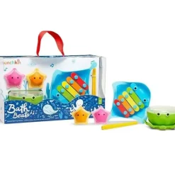 Bath Potty|Munchkin Bath Beats Musical Bath Toy Gift Set - cutbabycare.com | baby boutique & care hub