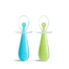 Shop All|Munchkin Gentle Scoop Silicone Training Multitasking Toddler Spoons Blue/Green 2PK - cutbabycare.com | baby boutique & care hub