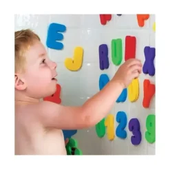 Bath Potty|Munchkin Learn Bath Letters & Numbers Primary, 36-Count - cutbabycare.com | baby boutique & care hub