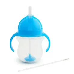 Shop All|Munchkin 207ml Any Angle Baby/Toddler Weighted Straw Trainer Drink Cup 6m+ Asst. - cutbabycare.com | baby boutique & care hub