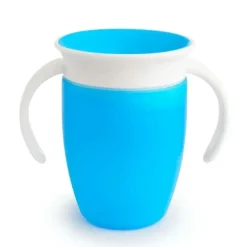 Shop All|Munchkin 7oz/200ml Miracle 360° Baby/Toddler Anti-Spill Trainer Cup (Blue) 6M+ - cutbabycare.com | baby boutique & care hub