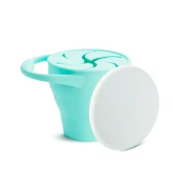 Car Seats|Munchkin Spill-proof Toddler Snack Catcher Container With Soft Flaps - Mint - cutbabycare.com | baby boutique & care hub