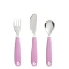 Shop All|Munchkin Splash Toddler Fork, Knife & Spoon Set - Purple - cutbabycare.com | baby boutique & care hub