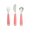 Shop All|Munchkin Splash Toddler Fork, Knife & Spoon Set - Pink - cutbabycare.com | baby boutique & care hub