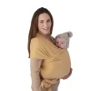 Health Safety|Mushie - 100% Organic Cotton Baby Wrap Carrier, Mustard Melange - cutbabycare.com | baby boutique & care hub