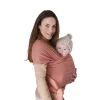 Health Safety|Mushie - 100% Organic Cotton Baby Wrap Carrier, Cedar - cutbabycare.com | baby boutique & care hub