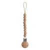 Shop All|Mushie - 100% Silicone Baby Pacifier Clip BPA Free, Hera Faux Wood - cutbabycare.com | baby boutique & care hub