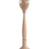 Health Safety|Mushie - Baby Bottle Brush, Soft Silicone with Suction Base, Natural - cutbabycare.com | baby boutique & care hub