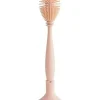 Health Safety|Mushie - Baby Bottle Brush, Soft Silicone with Suction Base, Blush - cutbabycare.com | baby boutique & care hub