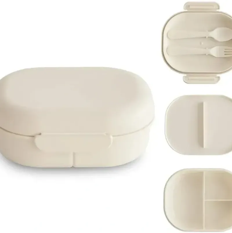 Shop All|Mushie - Bento Lunch Box, Ivory - cutbabycare.com | baby boutique & care hub