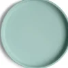 Shop All|Mushie - Classic Silicone Suction Plate, BPA-Free Non-Slip Design, Cambridge Blue - cutbabycare.com | baby boutique & care hub