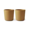Shop All|Mushie - Dinnerware Cup - Set Of 2 - Mustard - cutbabycare.com | baby boutique & care hub