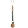 Shop All|Mushie - Eva Silicone Pacifier Clip, Dried Thyme - cutbabycare.com | baby boutique & care hub