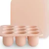 Shop All|Mushie - Fresh Food Feeder Freezer Tray with Lid for Frozen Baby Food, Blush - cutbabycare.com | baby boutique & care hub