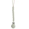 Shop All|Mushie - Hera Silicone Pacifier Clip, Sage - cutbabycare.com | baby boutique & care hub