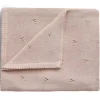 Stroller|Mushie - Knitted Pointnelle Baby Blanket, Blush - cutbabycare.com | baby boutique & care hub