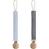 Shop All|Mushie - Linen Baby Pacifier Clip Holder, Soft Fabric Strap, 2-Pack, Powder BlueDeep Sea - cutbabycare.com | baby boutique & care hub