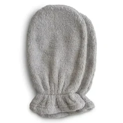 Bath Potty|Mushie - 2Pk Baby Bath Mitt, Gray - cutbabycare.com | baby boutique & care hub