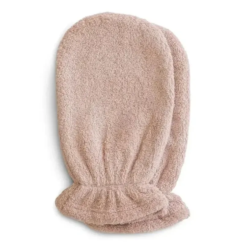 Bath Potty|Mushie - 2Pk Baby Bath Mitt, Blush - cutbabycare.com | baby boutique & care hub