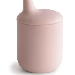 Shop All|Mushie - Silicone Sippy Cup, Blush - cutbabycare.com | baby boutique & care hub