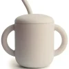 Shop All|Mushie - Silicone Training Cup & Straw, Shifting Sand - cutbabycare.com | baby boutique & care hub
