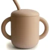 Shop All|Mushie - Silicone Training Cup & Straw, Natural - cutbabycare.com | baby boutique & care hub
