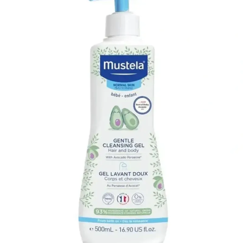 Shop All|Mustela - Gentle Cleansing Gel 500 Ml - cutbabycare.com | baby boutique & care hub