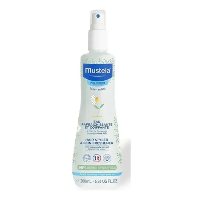 Bath Potty|Mustela - Hair Styler & Skin Freshener, 6.76Oz - cutbabycare.com | baby boutique & care hub