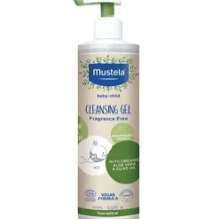 Mustela Organic Cleansing Gel With Olive Oil And Aloe - cutbabycare.com | baby boutique & care hub* Best Sale