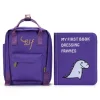 My First Book Dressing Frame Purple Montessori Education Kids Gift Books - cutbabycare.com | baby boutique & care hub* Discount
