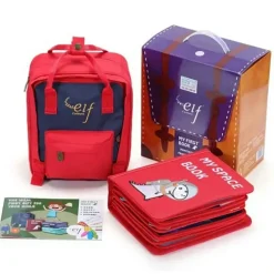My First Book My Space Book Red Montessori Education Kids Gift Books - cutbabycare.com | baby boutique & care hub* New