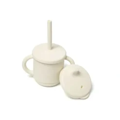 My Pure Silicone Baby/Toddler 3-in-1 Sippy Drinking Cup Set Pannacotta 6M+ - cutbabycare.com | baby boutique & care hub* New