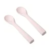 Shop All|My Pure Silicone Baby/Toddlers Feeding Spoons Utensils Set - Blush 4M+ - cutbabycare.com | baby boutique & care hub
