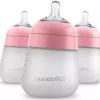 Nanobebe - 3Pk Pink Flexy Silicone Baby Bottle, 9Oz - cutbabycare.com | baby boutique & care hub* Discount