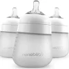 Nanobebe - 3Pk White Flexy Silicone Baby Bottle, 9Oz - cutbabycare.com | baby boutique & care hub* Outlet