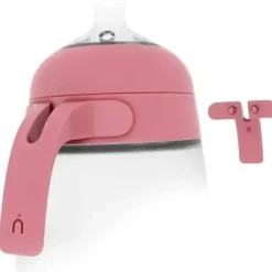 Nanobebe - Quick Snap Handle Sets for Flexy Silicone Baby Bottle, 2-Pack Pink - cutbabycare.com | baby boutique & care hub* Online