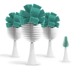 Nanobebe - Replacement Brush Heads Multi-Pack, Teal - cutbabycare.com | baby boutique & care hub* Shop